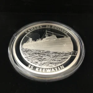 2020 30.00 Fine Silver Coin – SS Keewatin