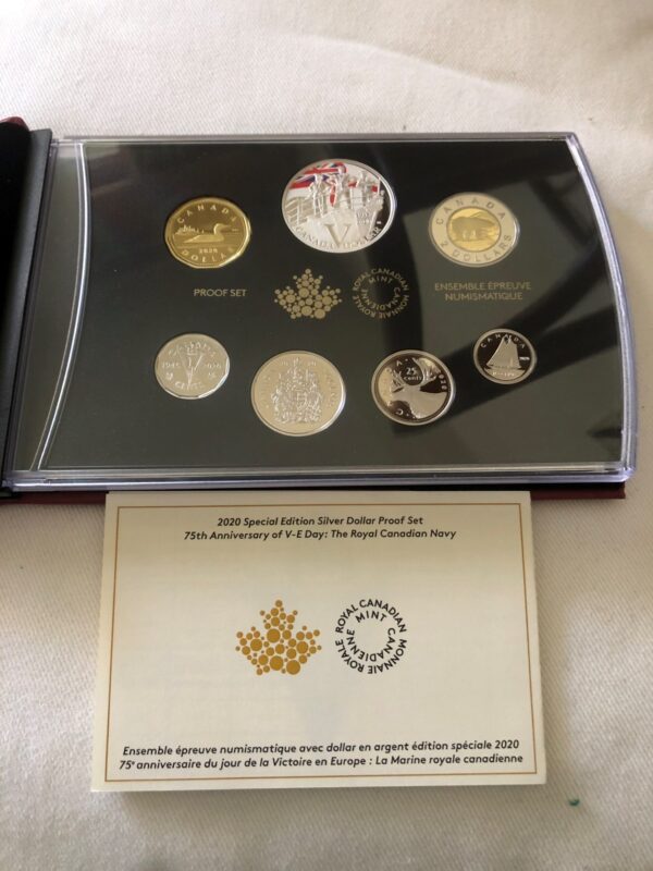 2020 Special Edition Silver Dollar Proof Set 75th Anniversary of V-E Day